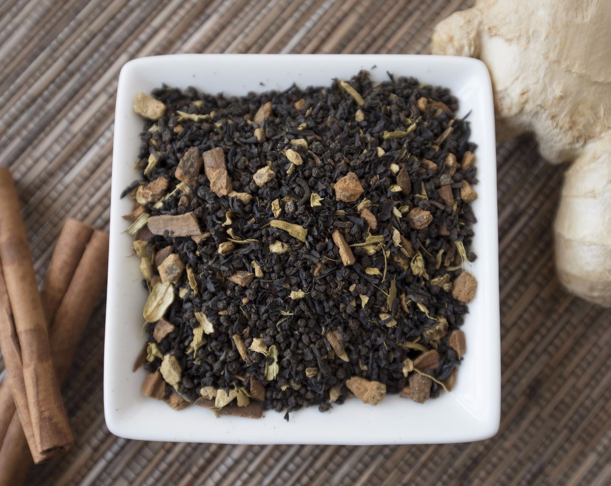 Chai Black Organic Loose Tea 8 oz (1/2 lb) Healthy Spices & China Black Tea