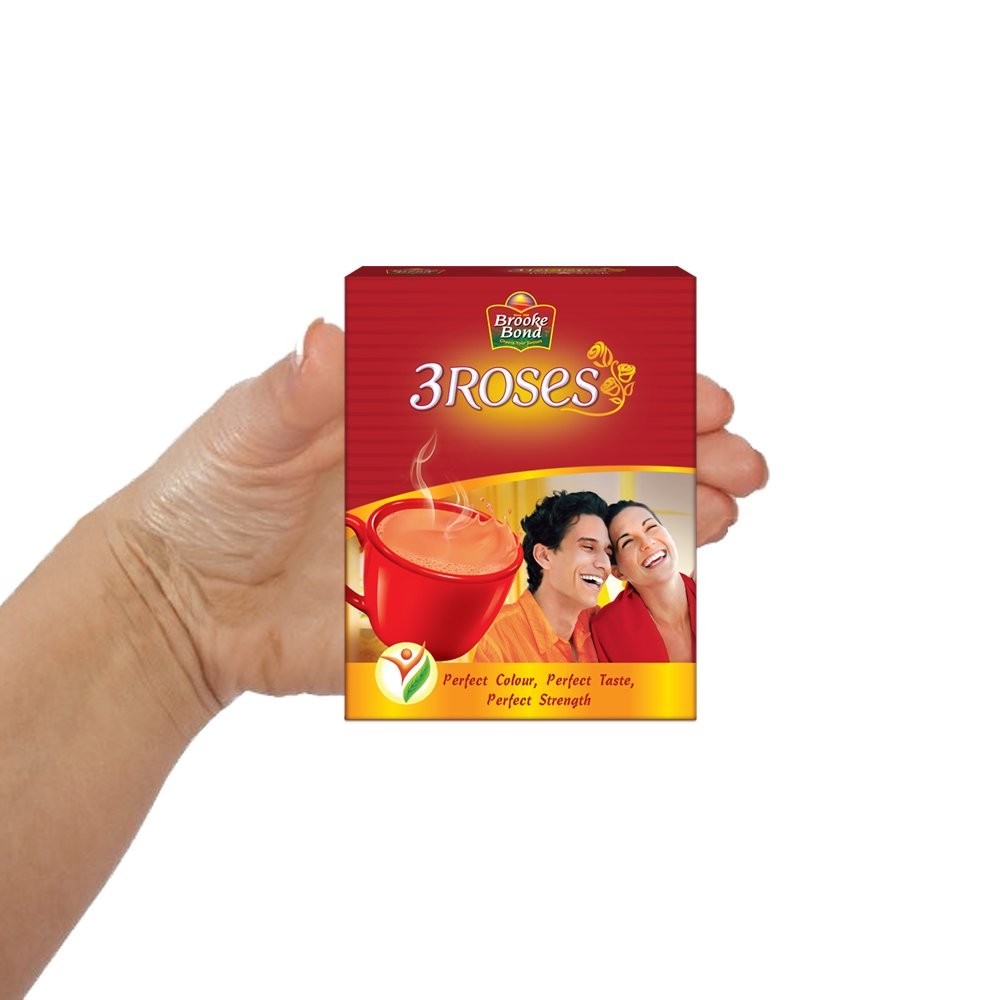 Brooke Bond 3 Roses Assam Dust Tea, 100 Gram