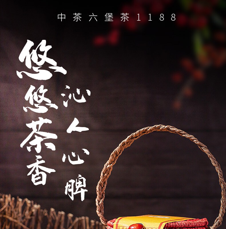 Premium CHINA TEA Liubao 1188 1st Grade Liu Bao Hei Cha Dark Tea Loose Tea 250g