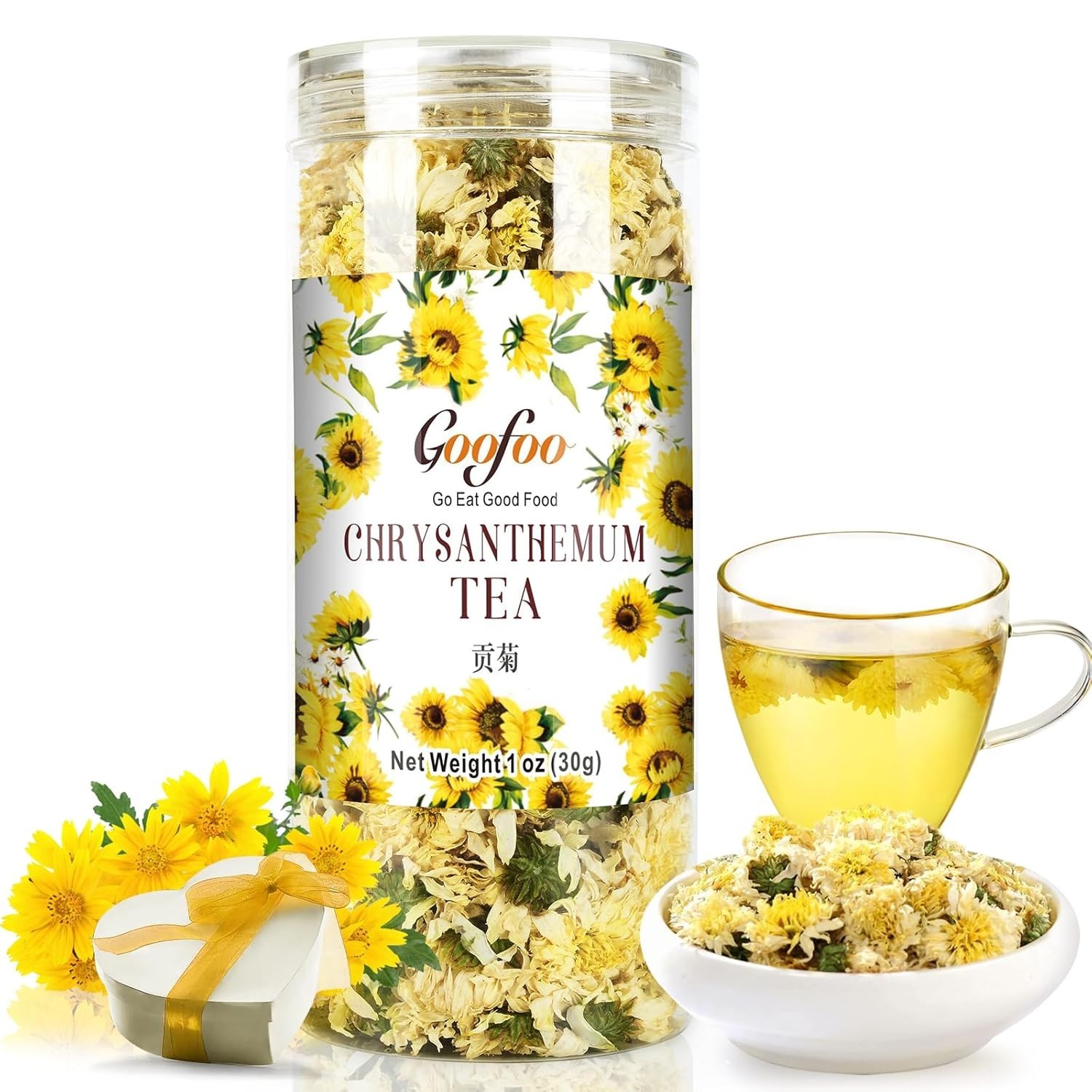 Mildly Sweet Chrysanthemum Tea, Relaxing Anxiety Relief