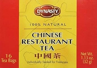 Dynasty Chinese Restaurant Style Tea (16 Count), 1.13 Ounces (PACK 2)