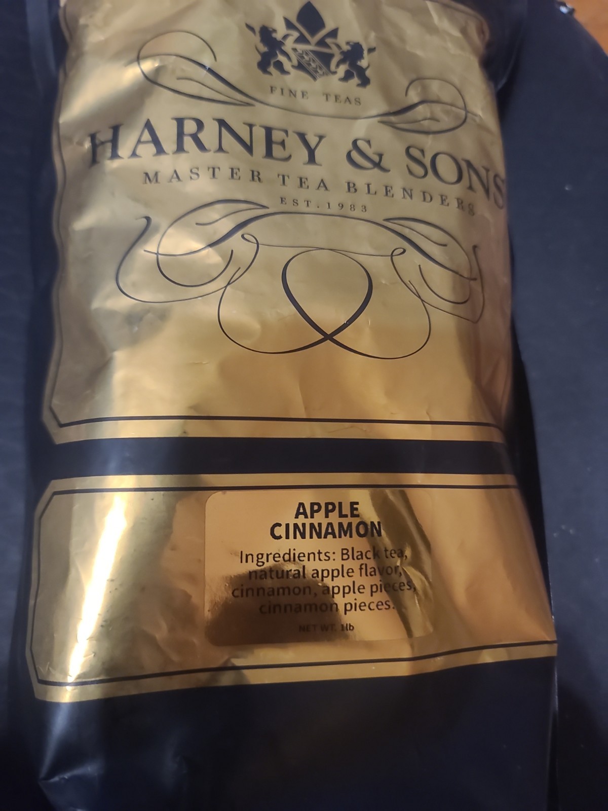 Harney And Sons Apple Cinnamon 1lb Bag Of Loose Leaf Tea