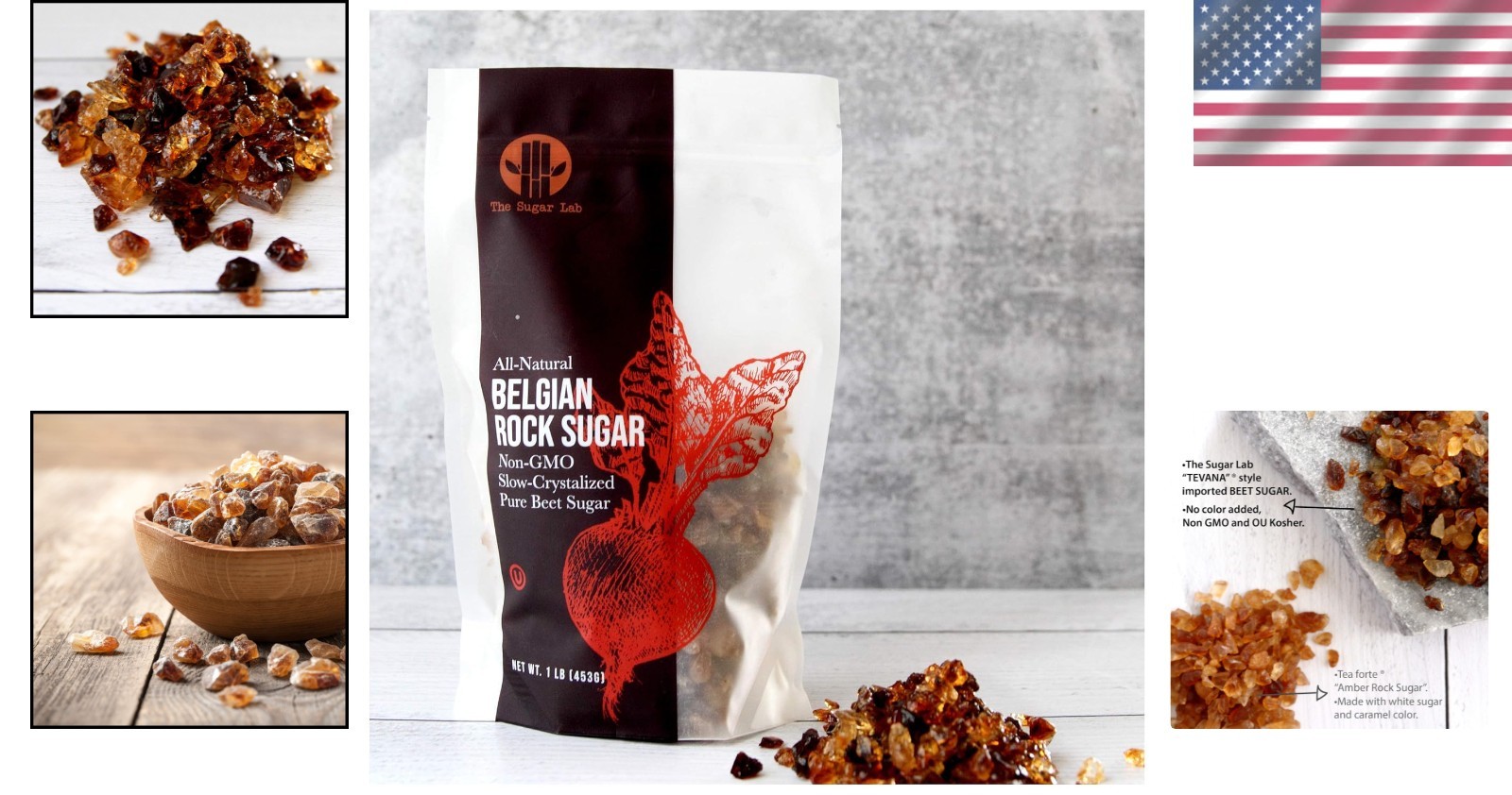 Unique Belgian Brown Rock Sugar – Tea & Coffee Enhancer