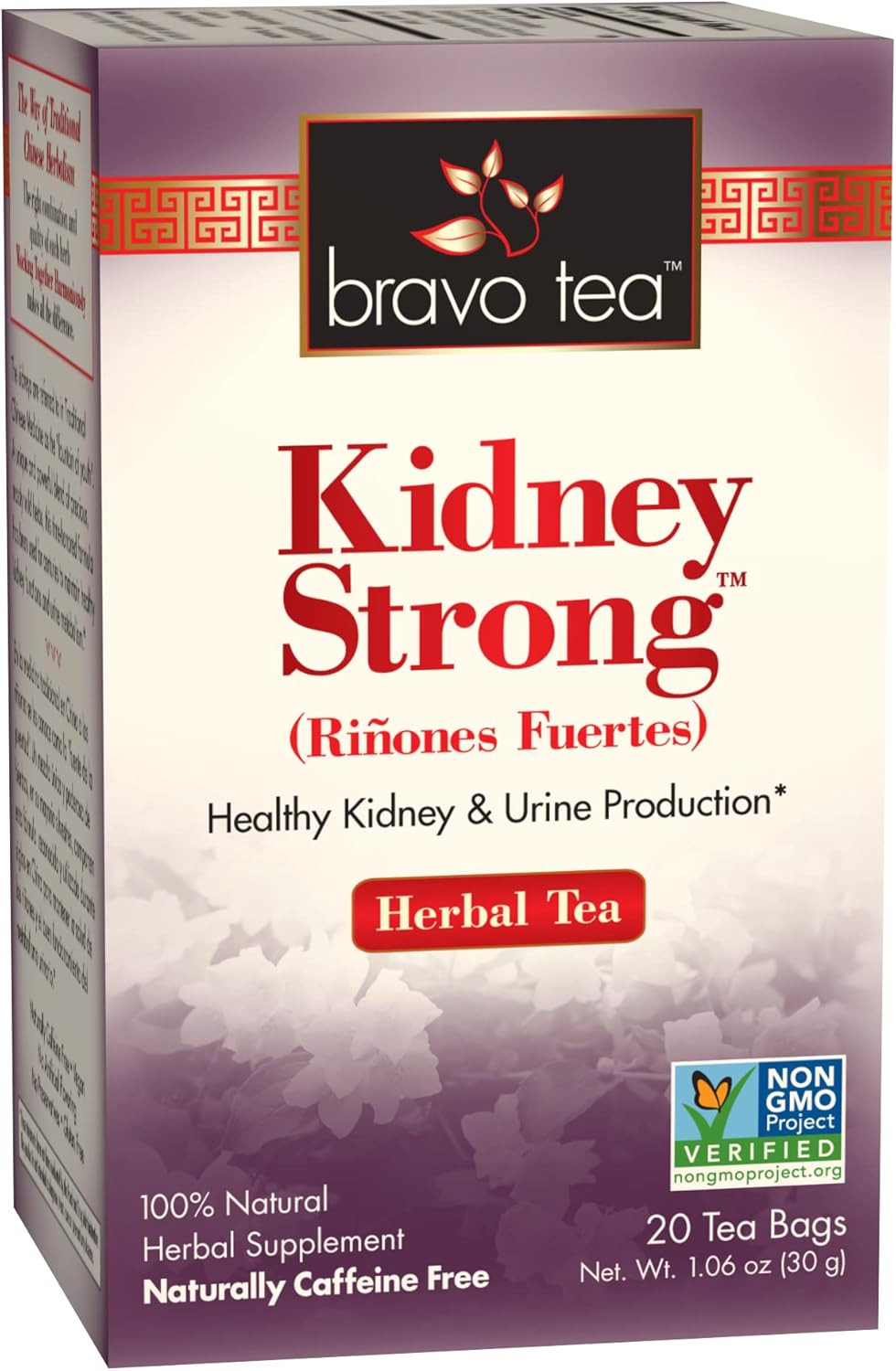 Caffeine-Free Kidney Strong Herbal Tea – 20 Tea Bags for Wellness