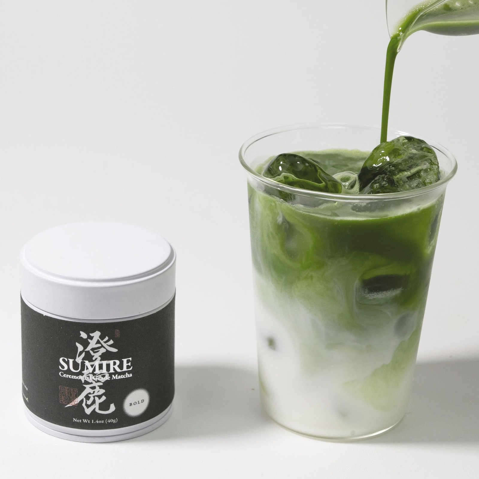 SUMIRE Matcha Ceremonial Grade Matcha Powder Made in Japan Kagoshima, Vibrant