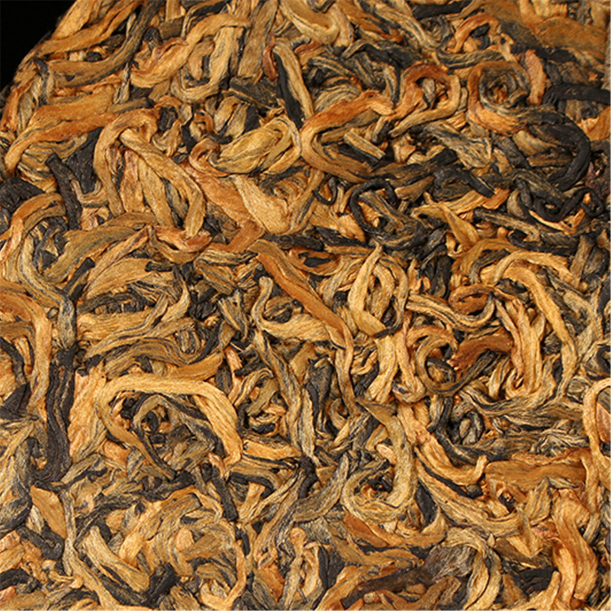 100g Premium Yunnan Dianhong Gold Buds Black Tea Mini Cake Health Drink