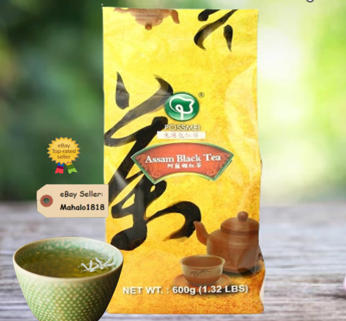 Possmei Assam Black Tea Loose Leaf, 1.32 Pound (600g)