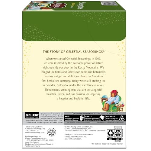 Sleepytime Herbal Tea K Cup Pods 88 Count Caffeine Free Cozy Flavor Recyclable