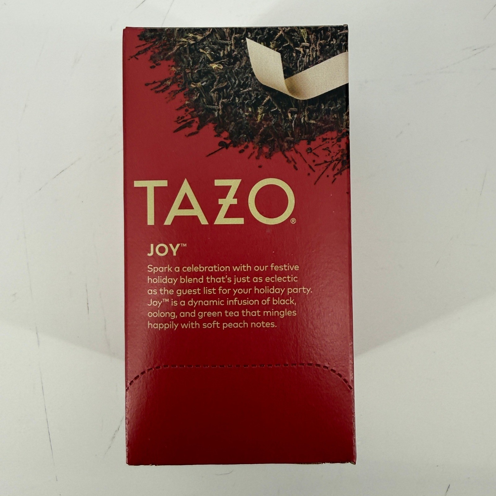 Tazo Joy Holiday Black Tea Blend 6 Packs of 20 Tea Bags (120 Total Bags) BB 6/26