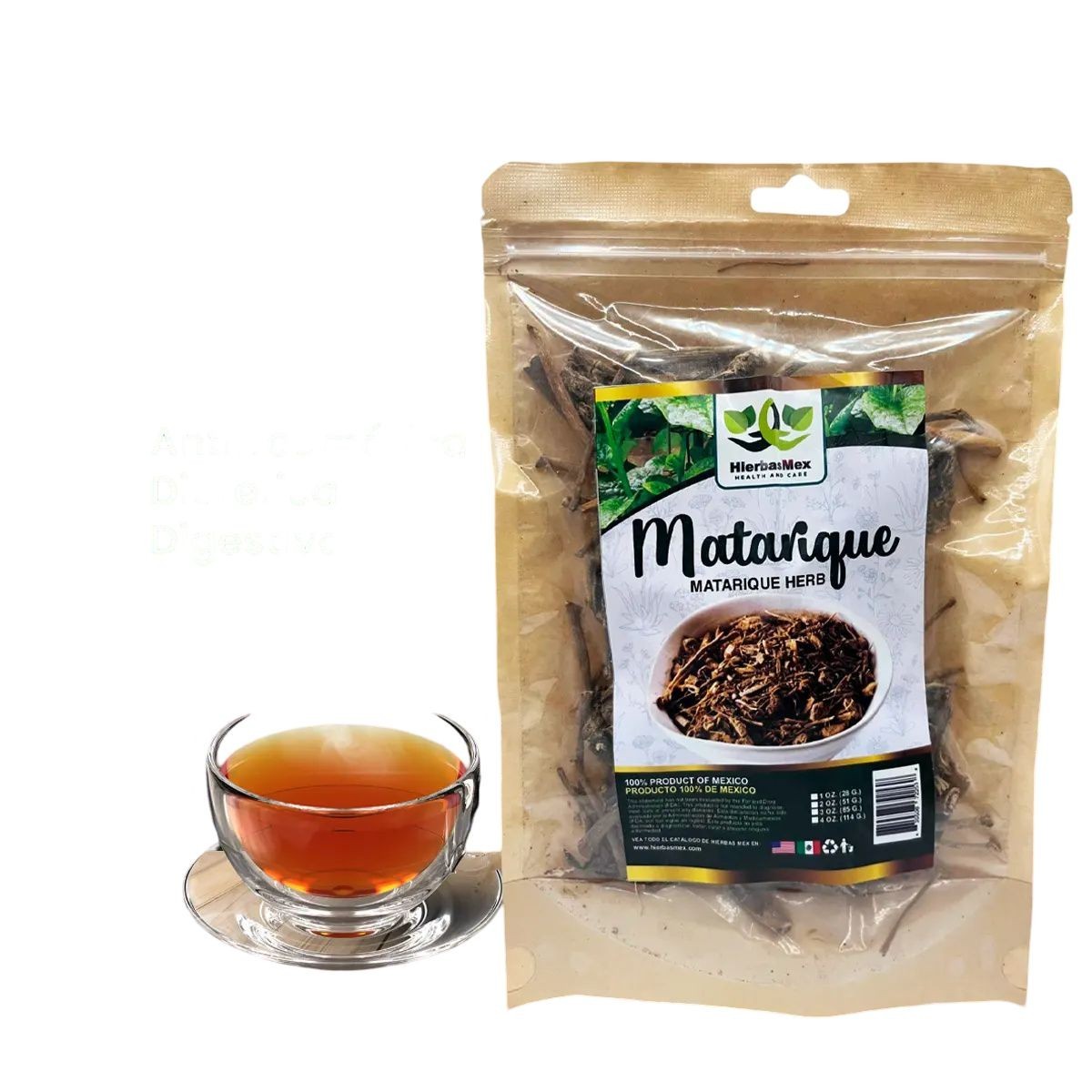 Matarique Te Herbal 4 Oz., Matarique Herbal Tea 4 oz.-113g HierbasMex