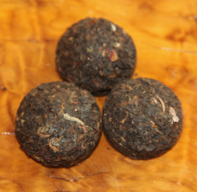 Hongyuan Tea Pu’er Tea Mini TuoCha [Rose Tuo] Cooked Tea 200g In Bamboo Packed