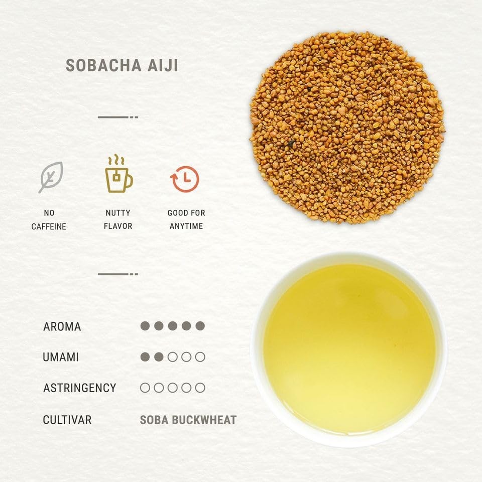 Senbird Premium Sobacha Japanese Soba Buckwheat Tea From Hokkaido Loose Le…