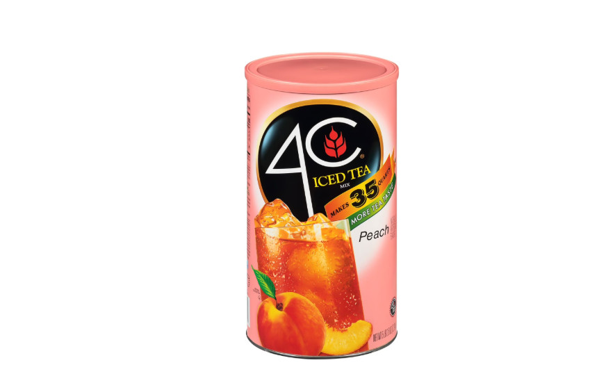 4C Peach Iced Tea Mix, 82.6 oz.