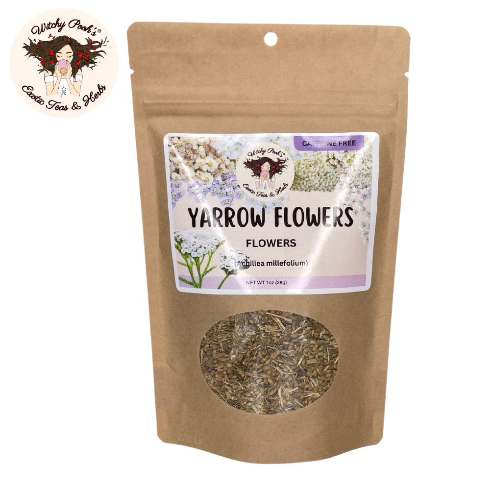 Yarrow Flowers, Flowers Dried, Flowers Whole, Dried Herbs, Food Grade Herbs