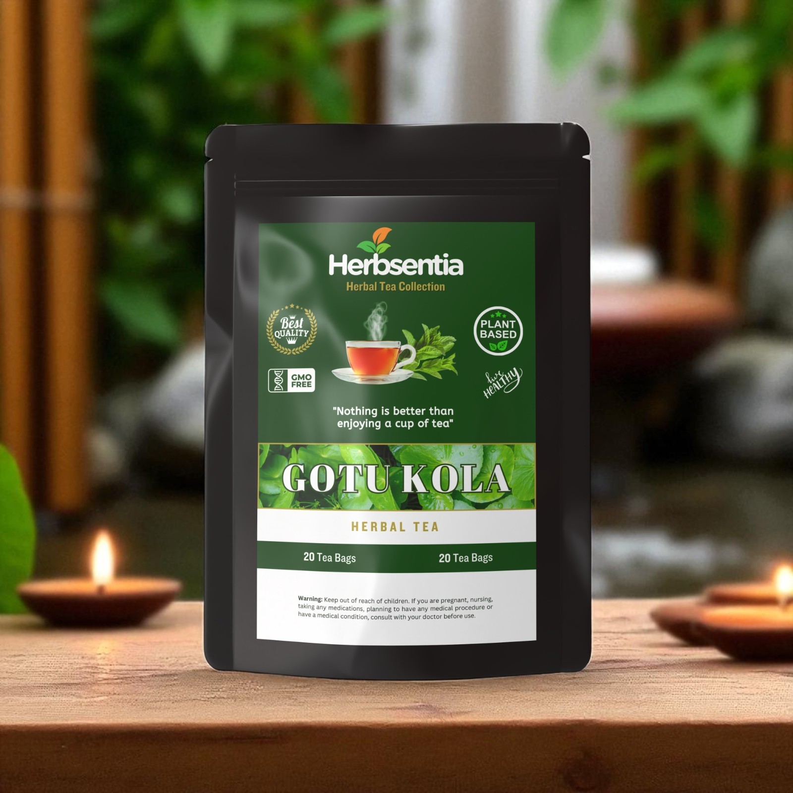 Organic Gotu Kola Tea – 20 Bags