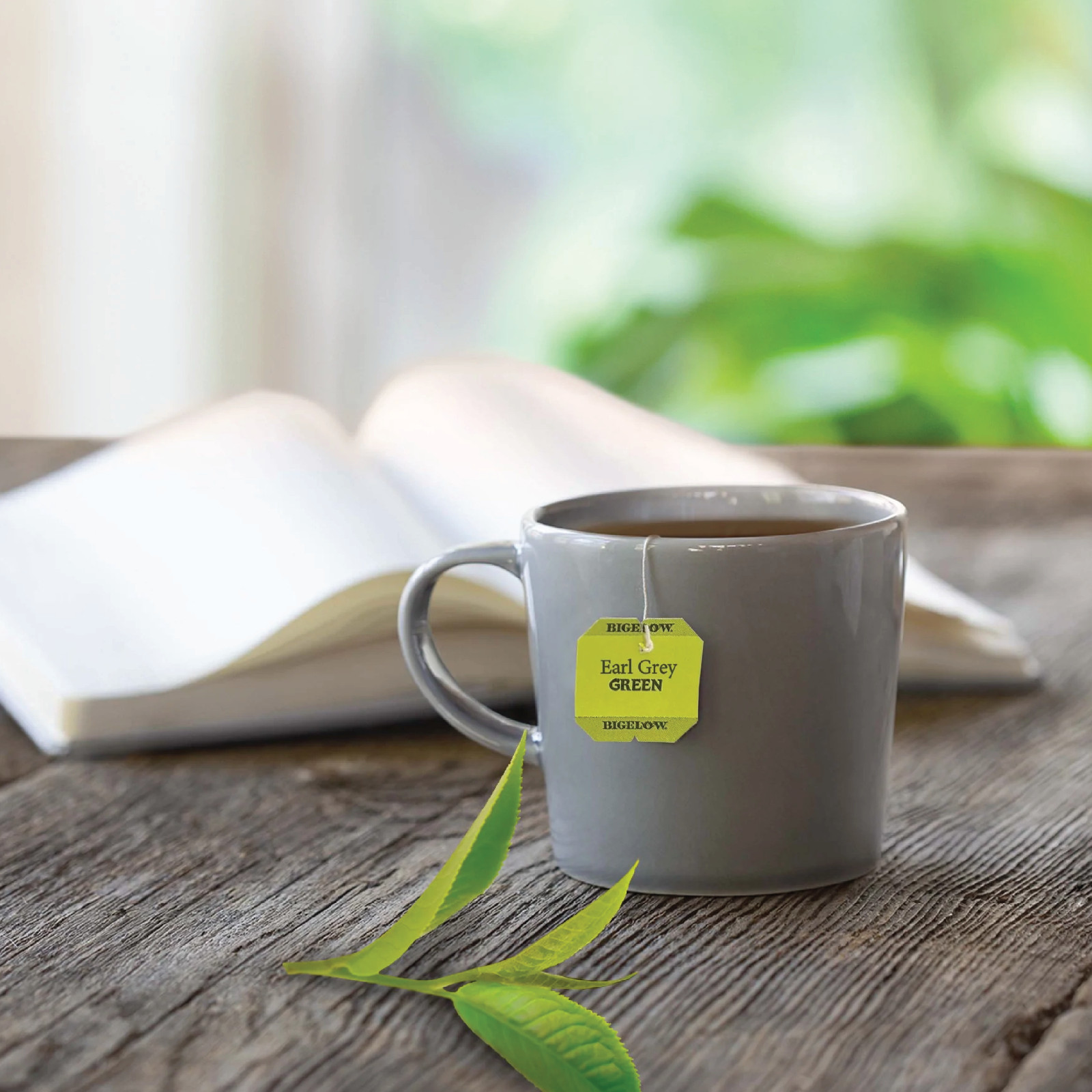 6x Boxes Bigelow Earl Grey Natural Green Tea | 20 Pouches Per Box | 1.05oz