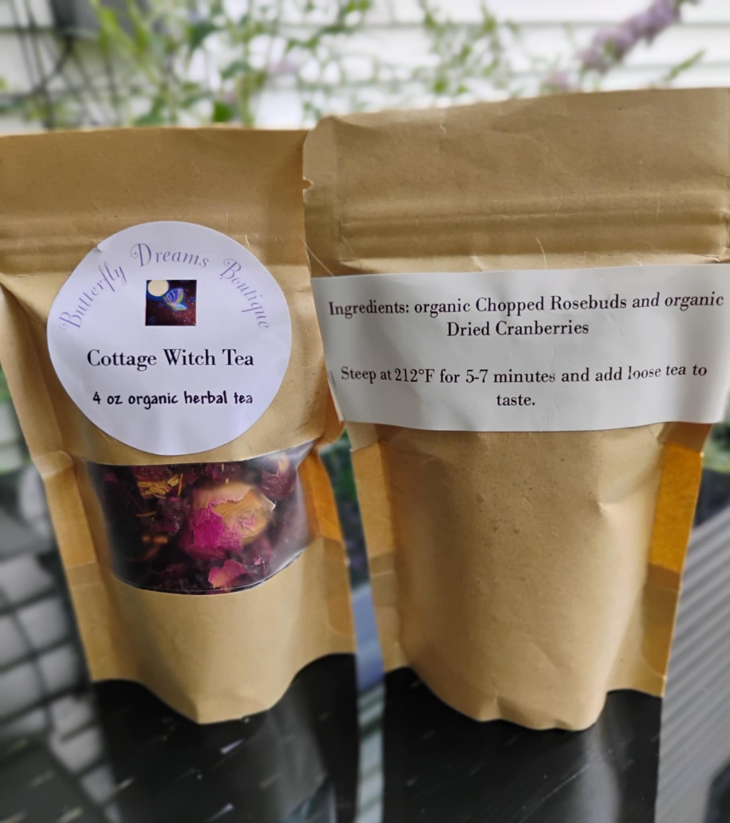 All Natural 4 oz Zodiac Astrology sign Herbal & Dried Fruit Tea Blends