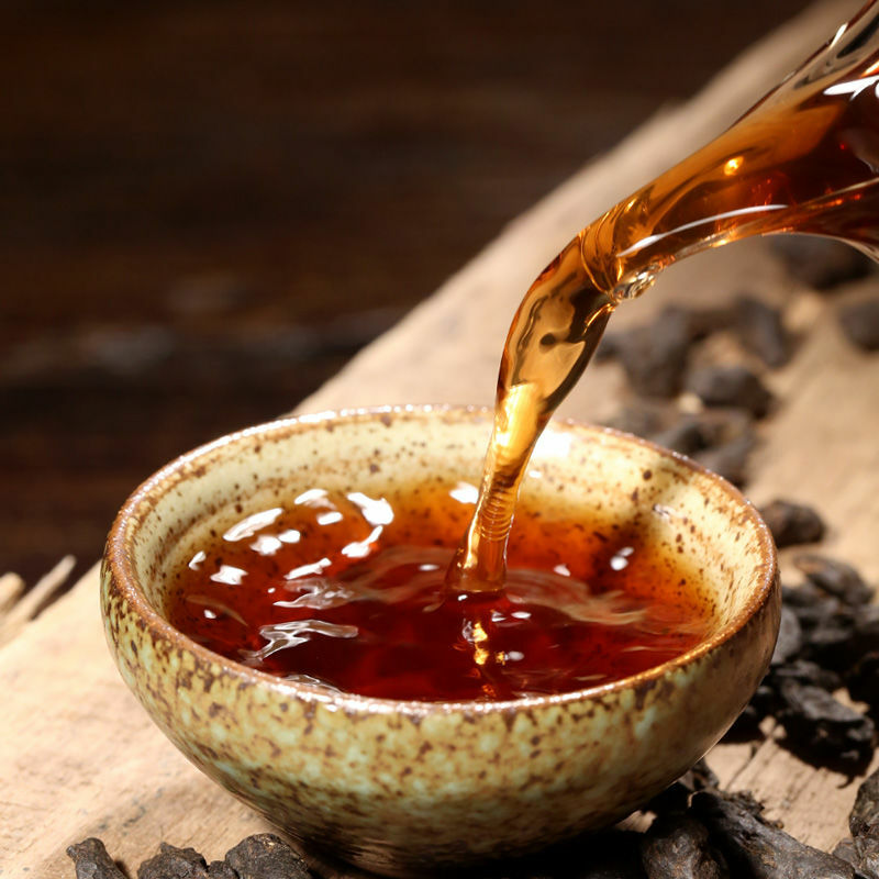 250g Chinese Genuine Pu’er Tea Glutinous Rice Fragrance Cooked Pu-Erh Black Tea