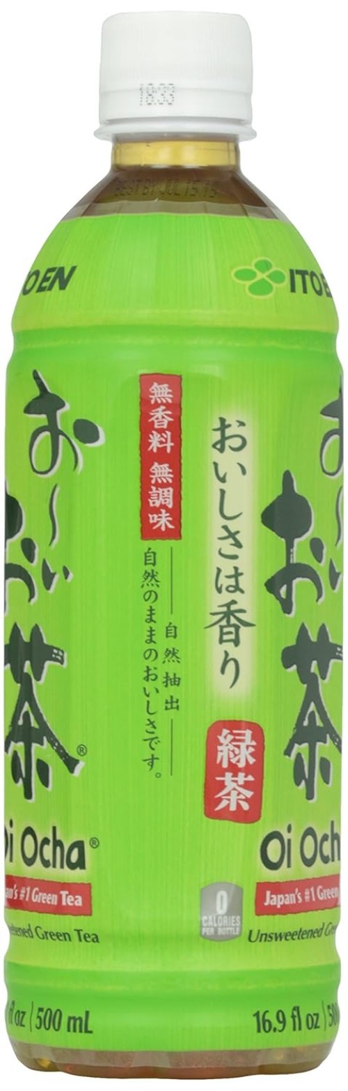 Elegant Unsweetened Oi Ocha Green Tea – 500ml Bottle with Aroma & Antioxidants