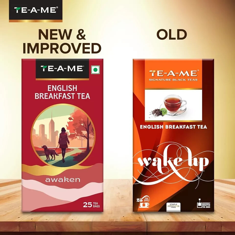 TE-A-ME Black Tea – English Breakfast, 25TB, 101G (Pack of 2) free shipping w.w