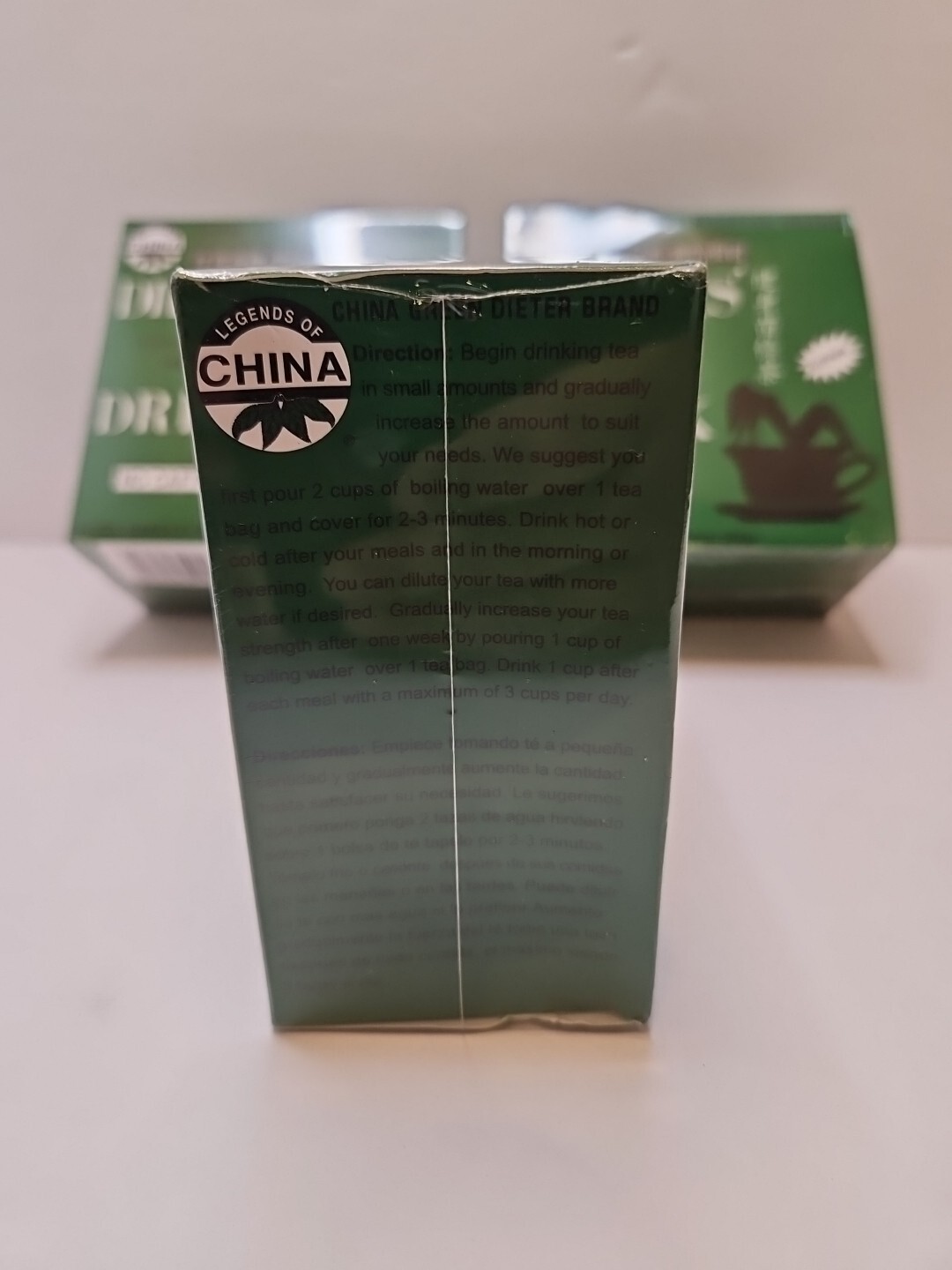 China Green Dieters Tea by Uncle Lee Detox Tea with Senna Laxative Constipation