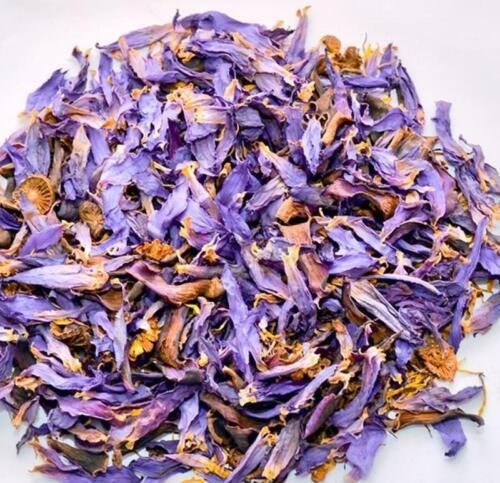 Blue Lotus Flower Nymphaea Caerulea Hand Picked Dried Natural Herbal Tea 50g