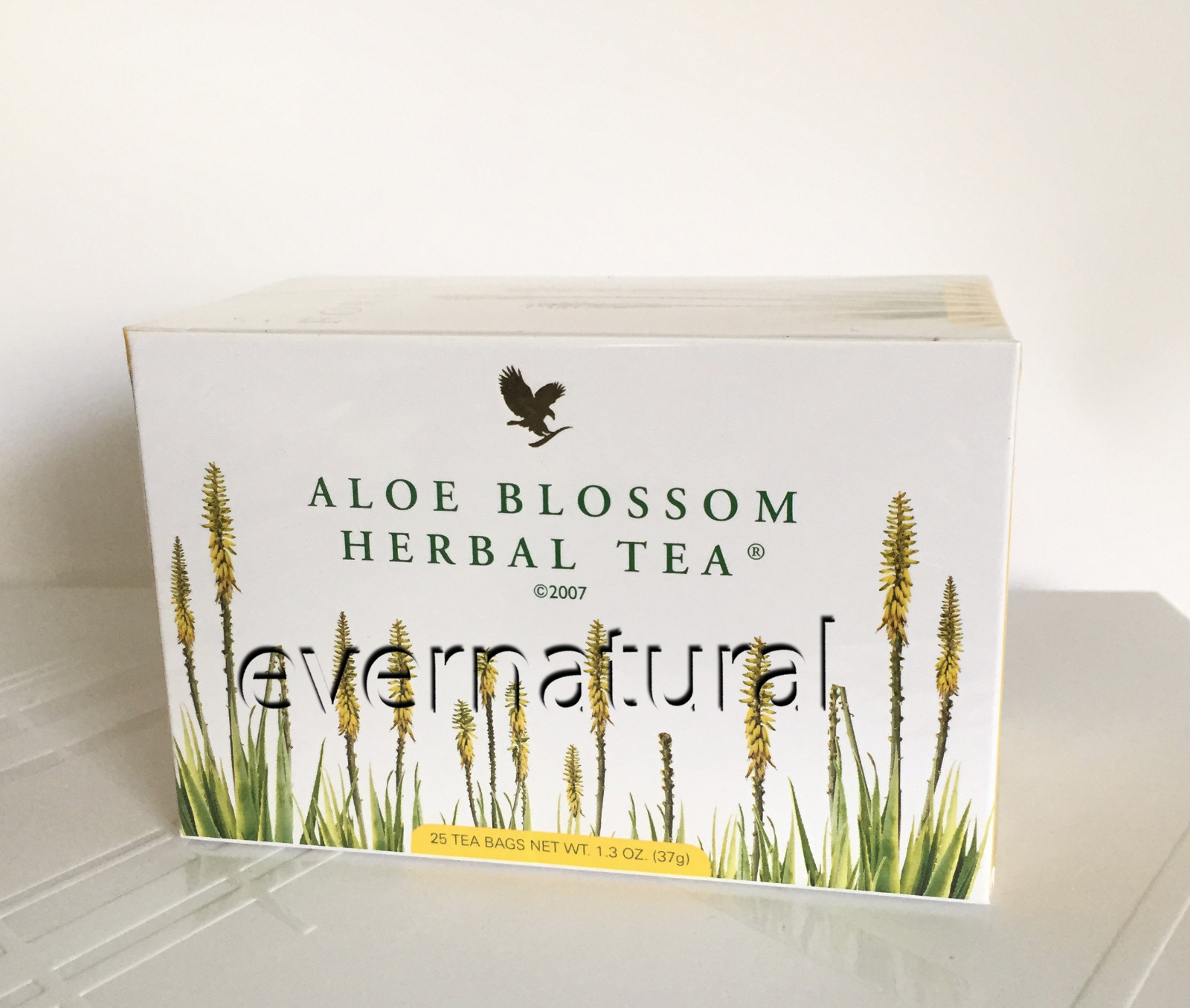 3 Forever Aloe Blossom Herbal Tea (25 bags each) Caffeine Free HALAL/KOSHER