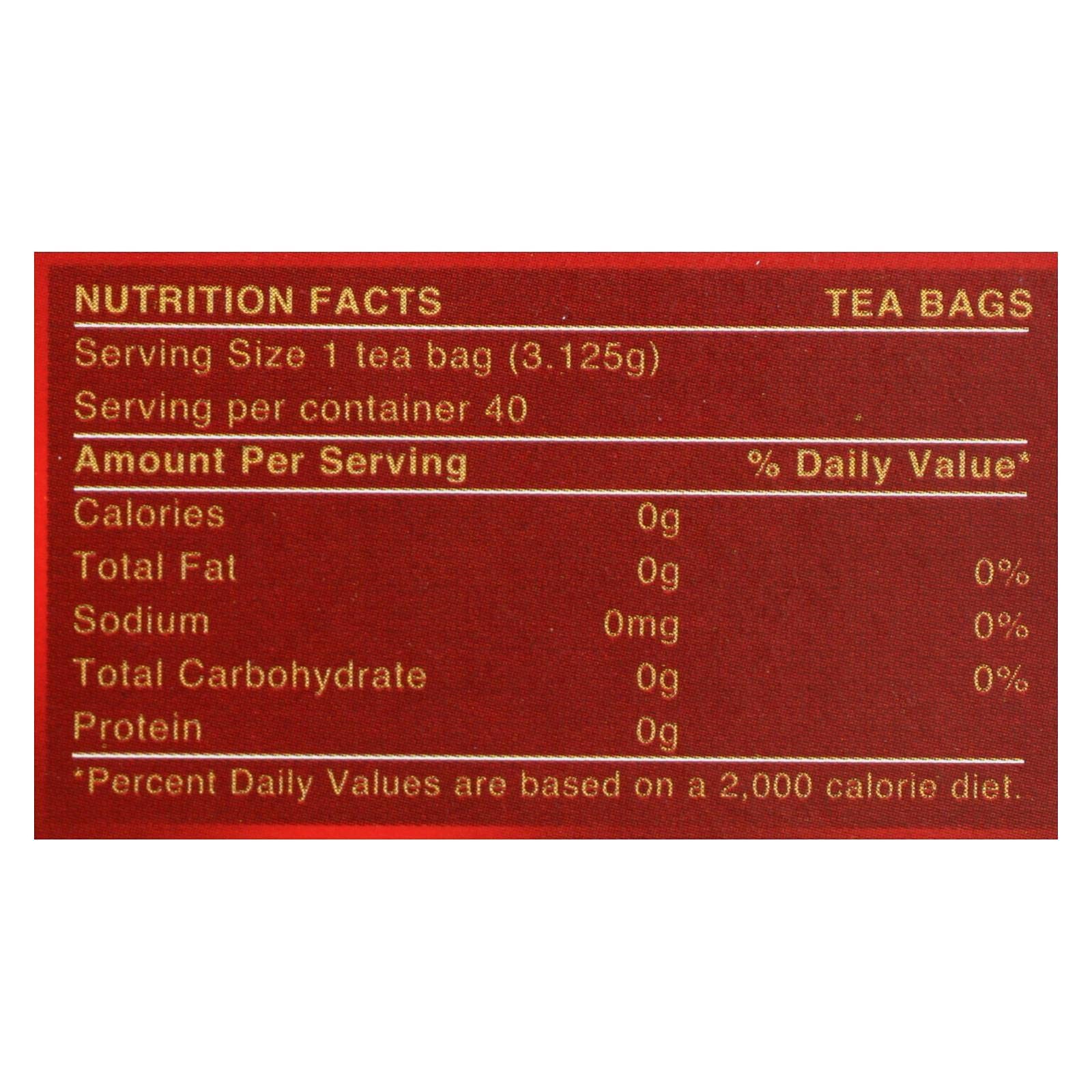 Grocery Gold Blend Tea Bags 40 Count Pack of 6 Premium Tea Bags