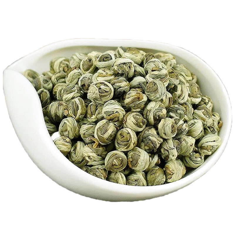 asmine Dragon Pearl Tea Chinese Green Tea Hand Rolled Flower Tea Premium