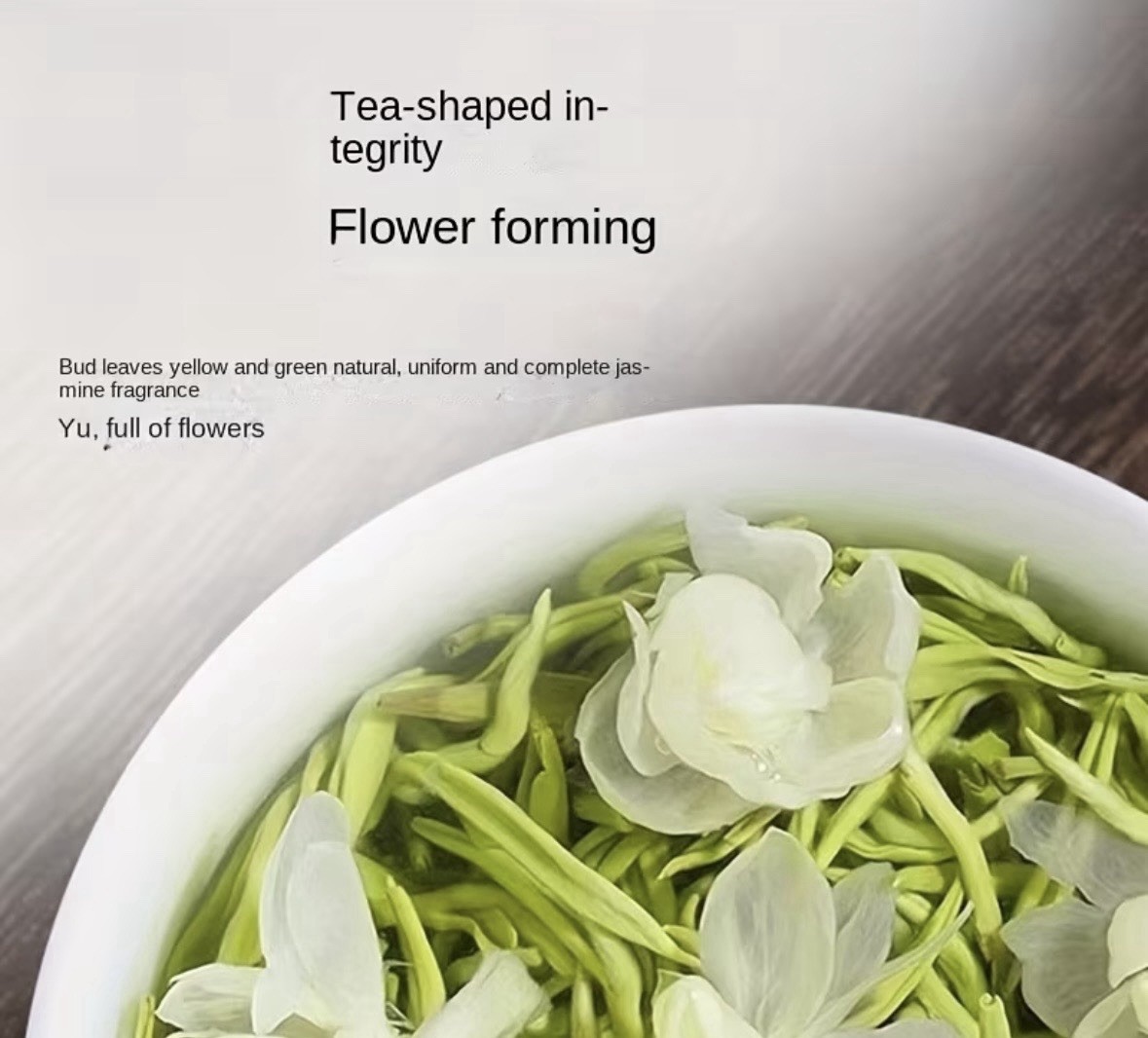 Jasmine Flower Tea (茉莉花茶) Loose Leaf Jasmine Tea 50g Chinese Tea & Infusion