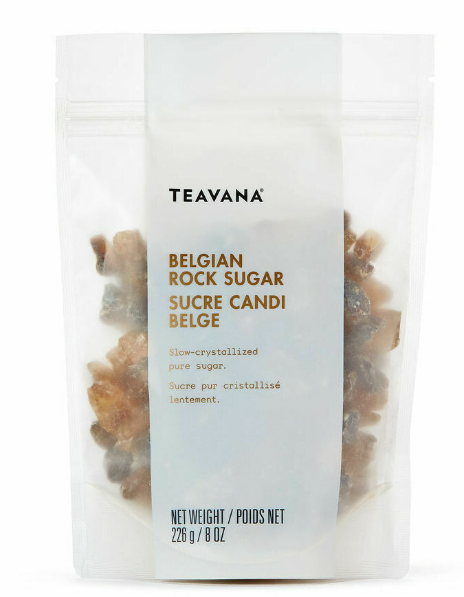 🍭🍬🍭 3 NEW! FRESH SEALED TEAVANA 8OZ BELGIAN ROCK SUGAR BAGS! 24OZ TOTAL! 🍬🍬