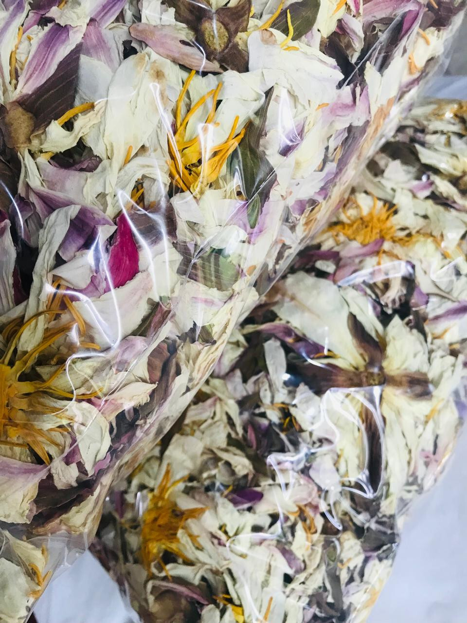Ceylon White Lotus Dried Natural Herbal Organic Flowers Ampla Tea Pure