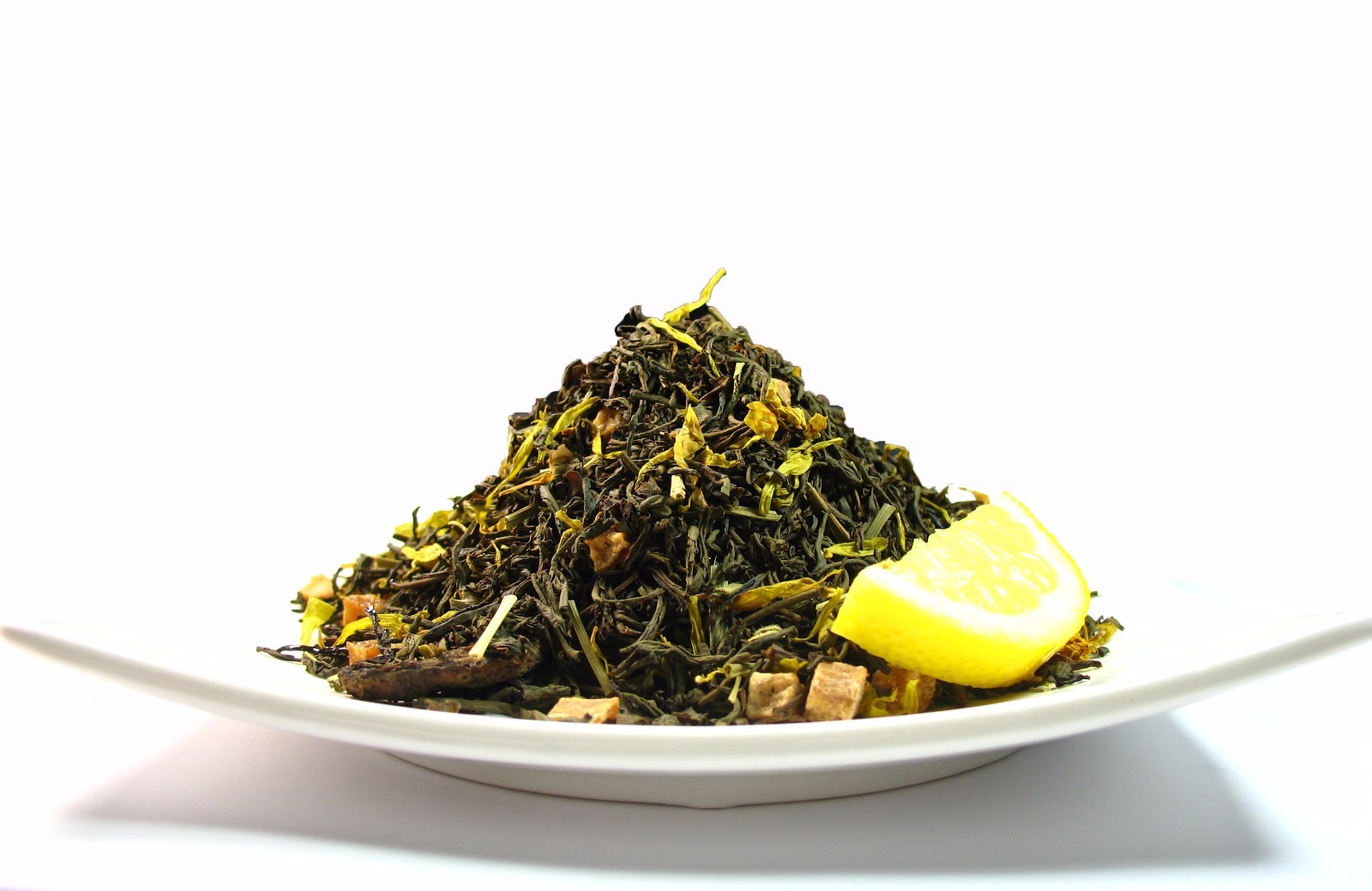 Lemon iced tea natural flavored black tea whole leaf tea 1/4 LB