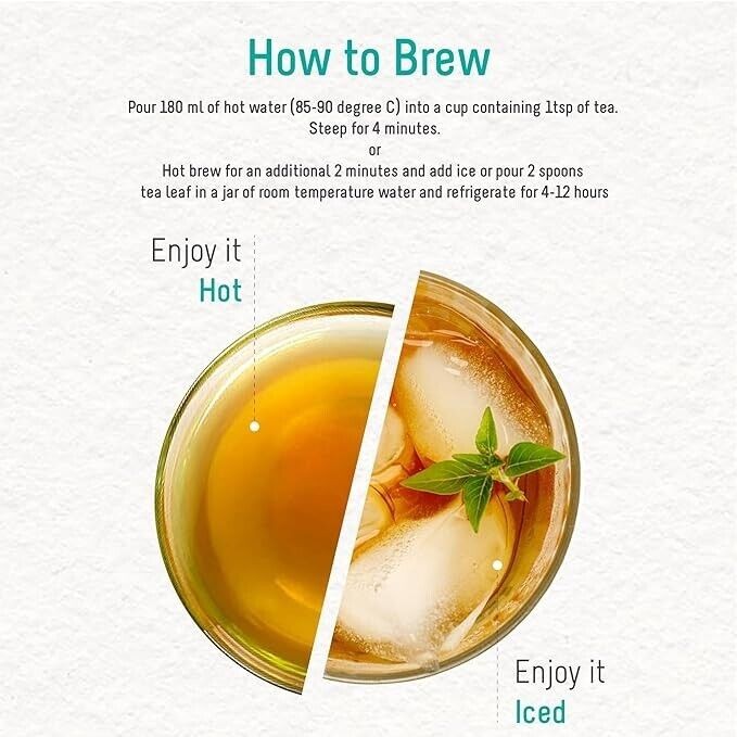 OH CHA – Lemongrass Tea with Ginger 35 gm For Weight Loss, Hair & Skin, Detox.
