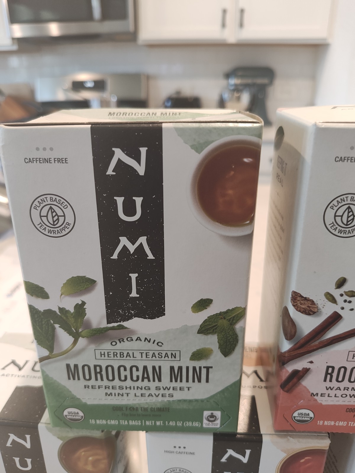 Numi Teas Bags 18 Count In Each Box 5 Individual Boxes Total 90 Tea Bags AAA