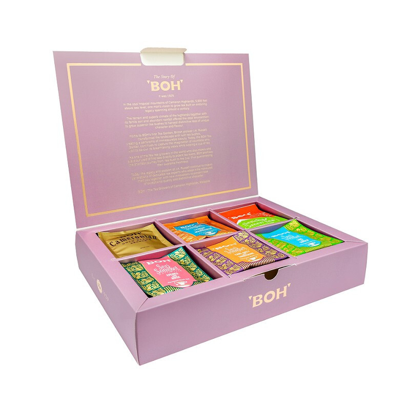 Tea BOH Signature Unique Flavours and Aromas 1 Box x 48 Sachets – DHL