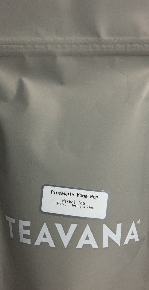 🍑❤️🍍 NEW! RARE! TEAVANA PINEAPPLE KONA POP YOU PICK 2 OZ, 4 OZ, 6 OZ, 8 OZ BAG