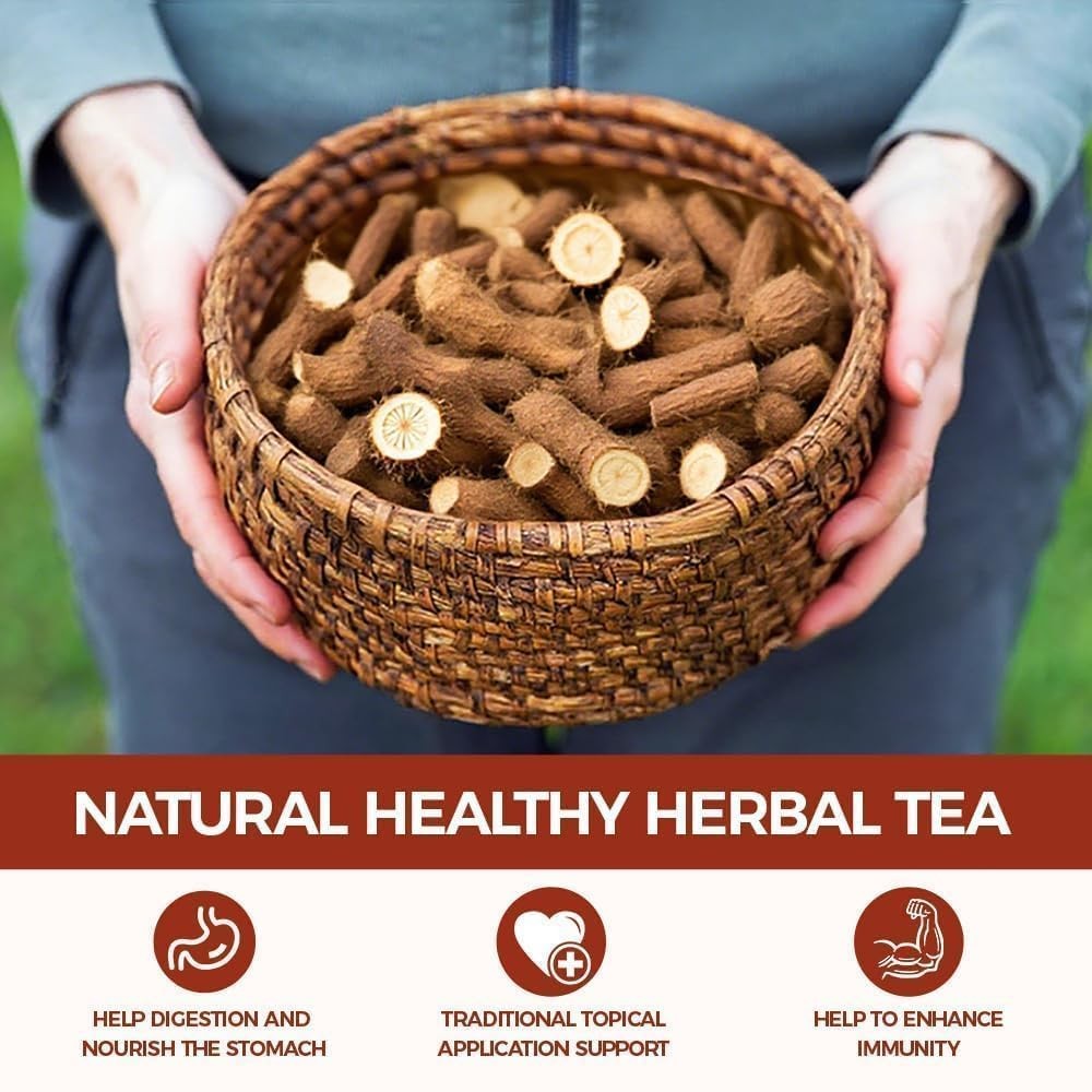 75 Count Burdock Root Tea Bags Natural Detox, Liver Support, Digestion Aid