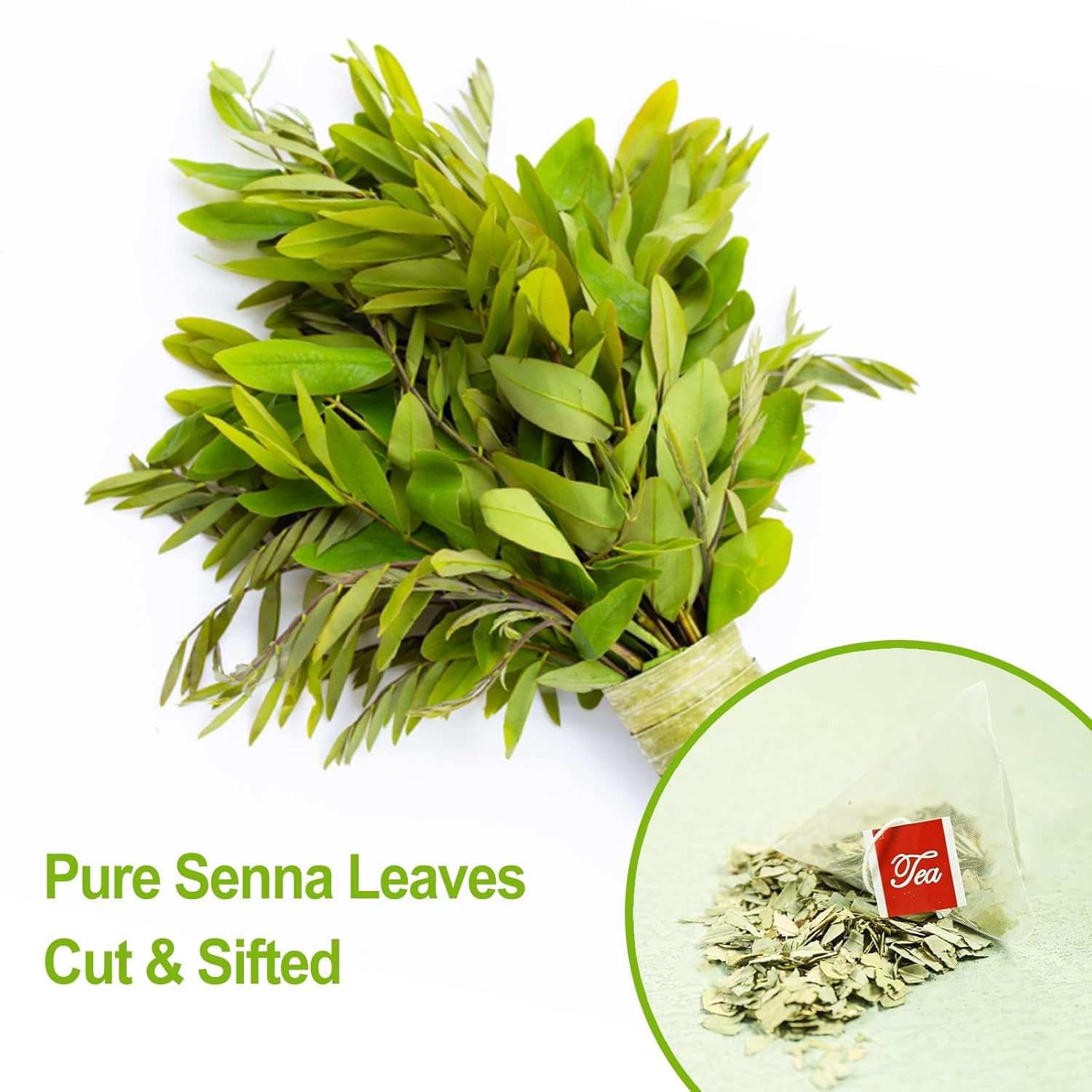 – Senna Tea, 50 Teabags, 1.5G/Bag – Naturally Senna Leaf Tea for Constipation…