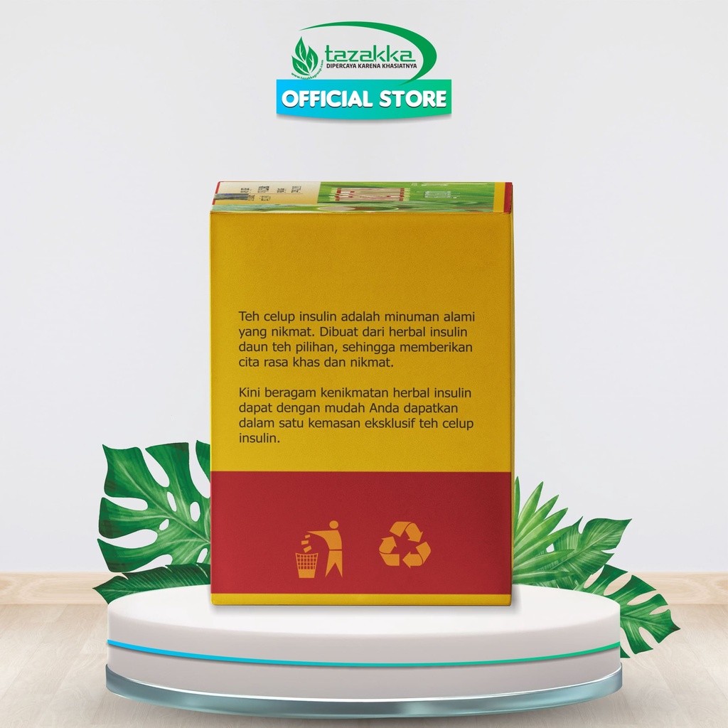 3x Insulin Leaf Herbal Tea Bags 50g (150g total) mindful cooking aroma ritual