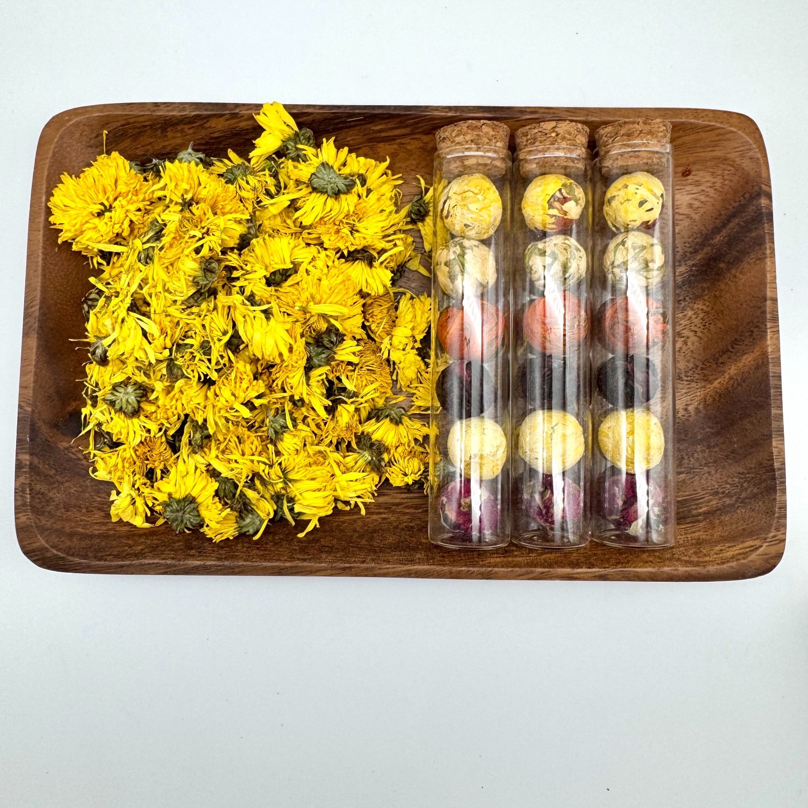 Gift Set Vitals Herb® Flower Mix Tea – Jasmine, Rose and Chrysanthemum 18 Balls