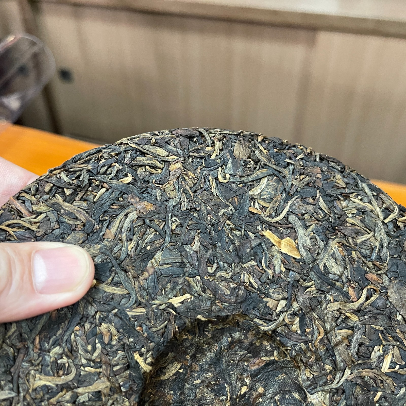 2012 Guoyan Deep Mountain Big Tree Raw Pu-erh Tea 400g