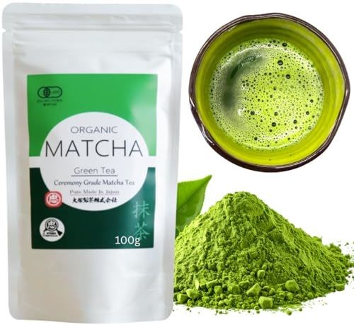Otsuka Organic Matcha Powder 100g x3 JAS Certified Shizuoka Green Tea Japan