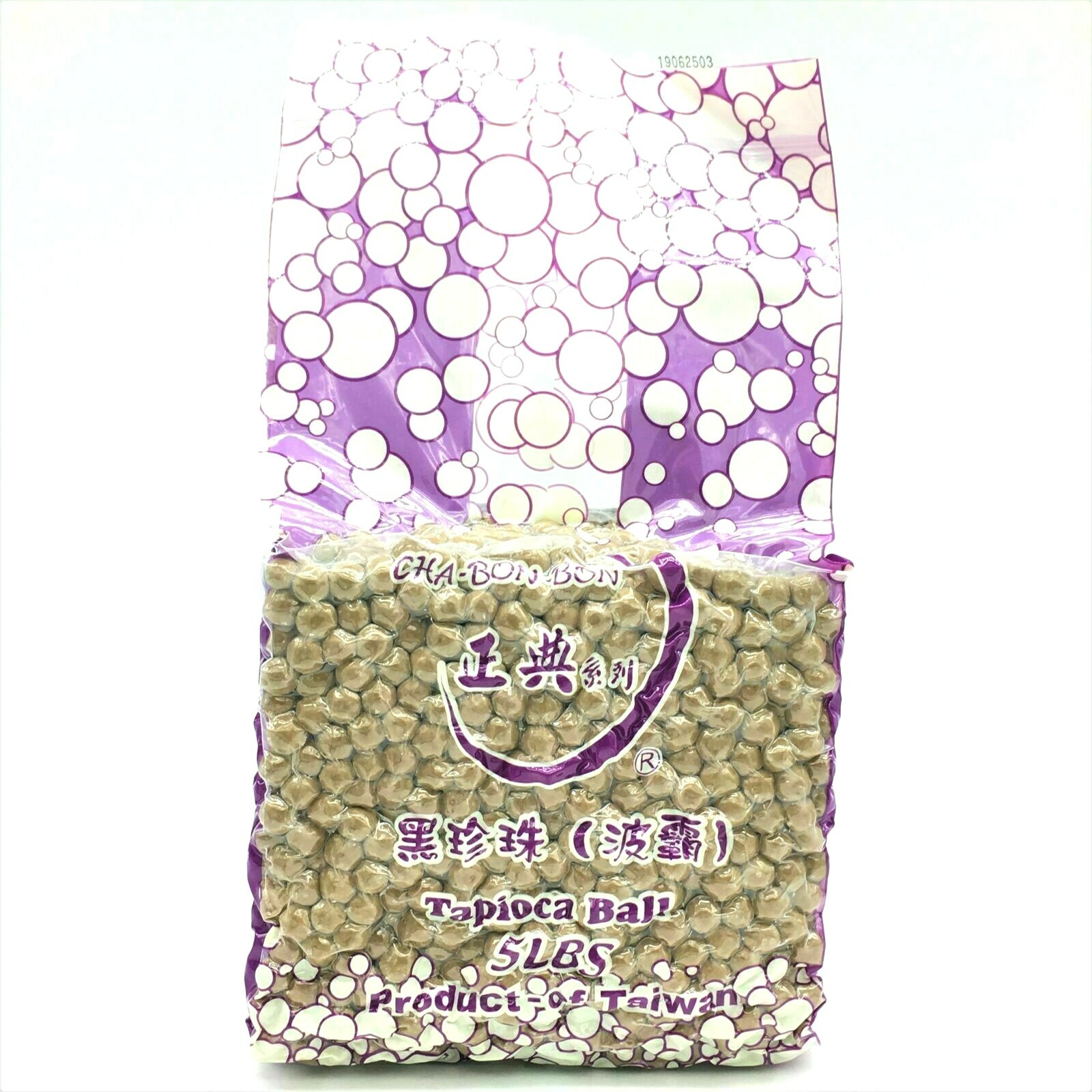 ChaBonBon Black Taiwanese Tapioca Pearl Boba Bubble 5 lbs