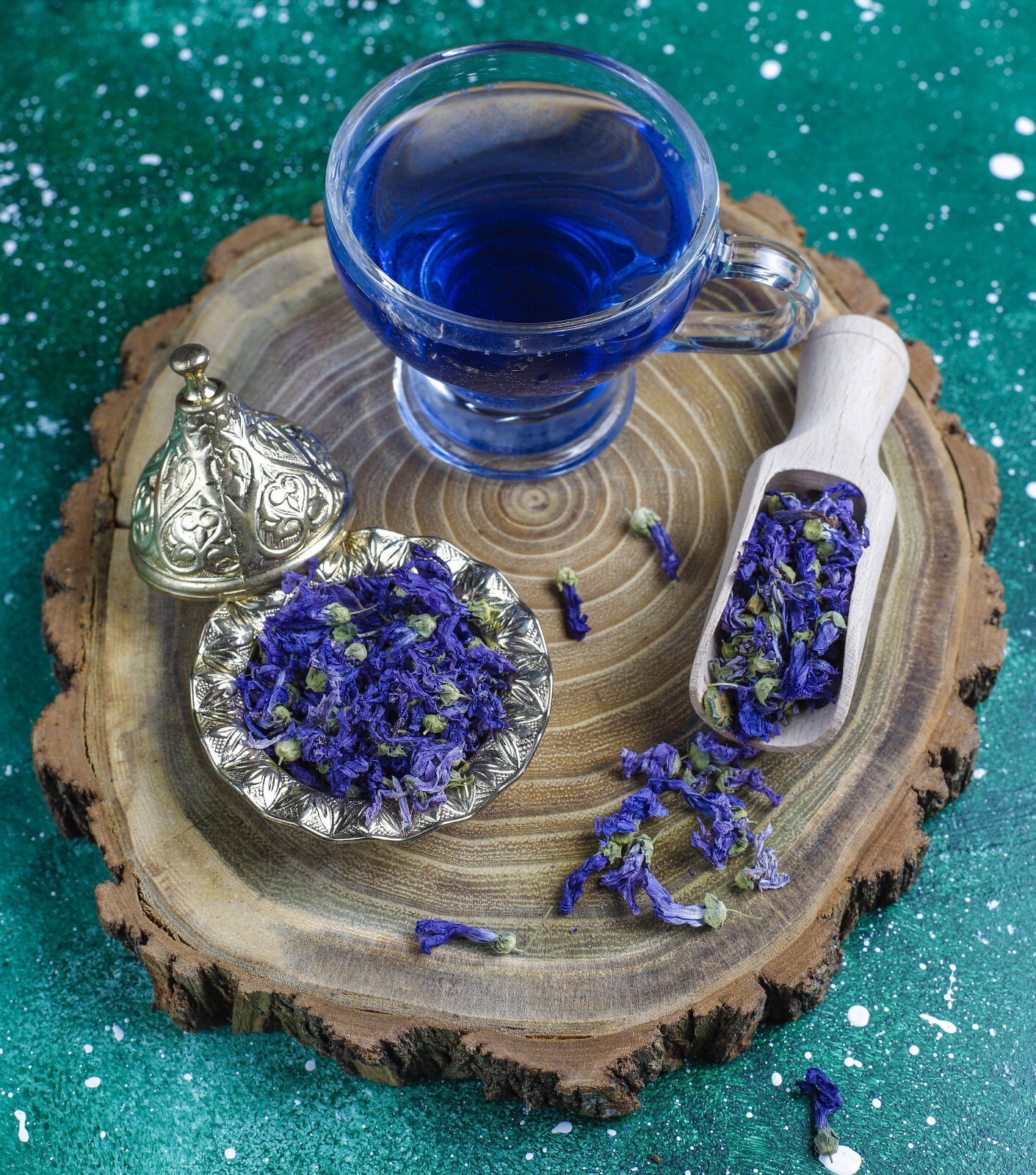 25g Dried Butterfly Pea Flowers 100% Organic – Clitoria ternatea | Herbal Tea