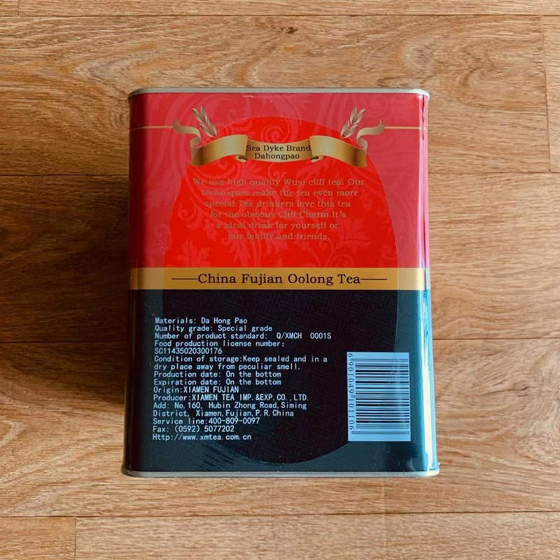 Sea Dyke AT111 Fujian Wuyi Da Hong Pao Big Red Robe Oolong Tea Dahongpao 400g