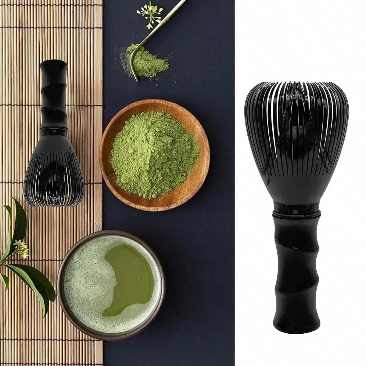 Matcha Whisk Reusable Resin Matcha Whisk Chasen Dishwasher Stirrer Matcha