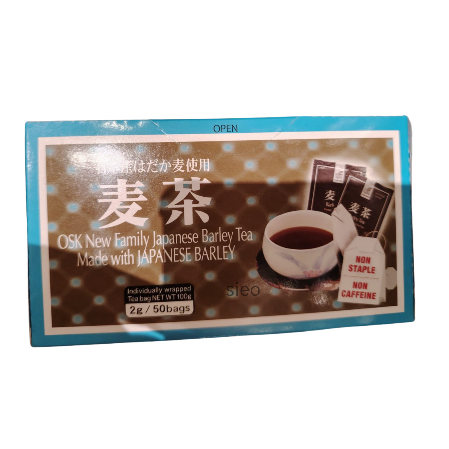 OSK New Family Japanese Barley Tea Mugicha 50 Bags 100g Halal Product Of Japan