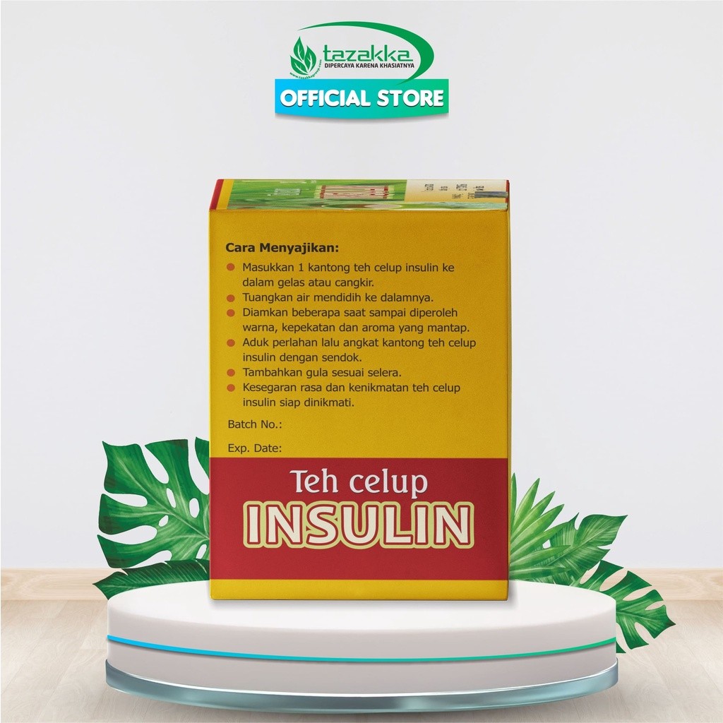 3x Insulin Leaf Herbal Tea Bags 50g (150g total) mindful cooking aroma ritual