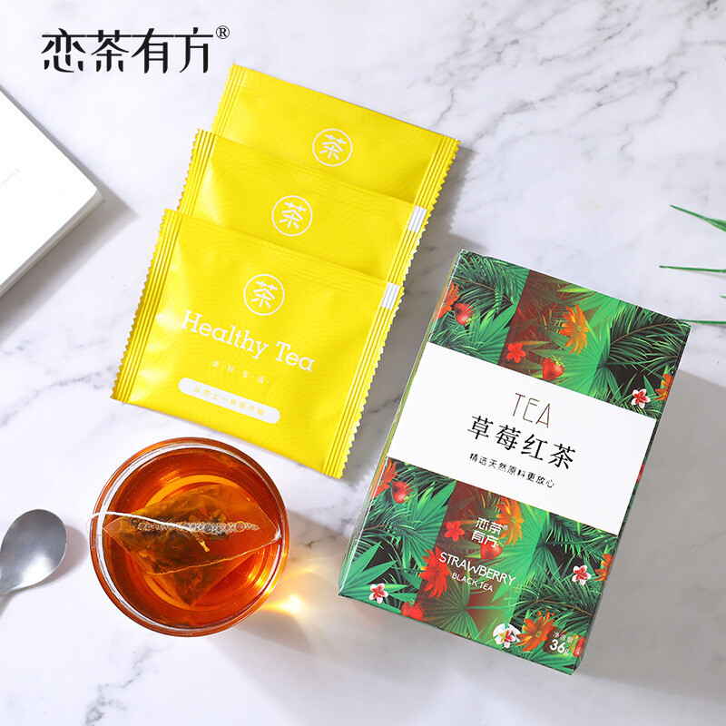 Flower Fruit Tea Triangle Bag Cold Soaked Tea White Peach Oolong Honey Peach
